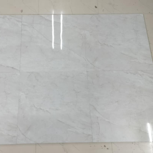 Azulejos de Porcelana Brillante para Piso, 60x60cm, Imitación de Piedra Minimalista, Azulejos Pulidos para Interiores, Sala de Estar - Product Image 1