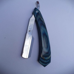 มีดโกนพับได้คมกริบ ขายดี ด้ามไม้ มีดโกนนิรภัย สแตนเลส - Product Image 1