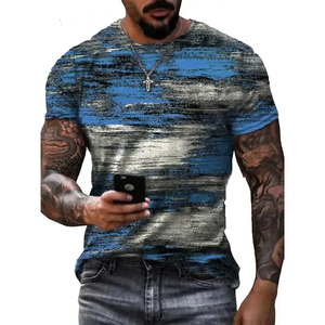 T-shirt pour homme en sublimation, respirant, durable, séchage rapide, service OEM, prix de gros, meilleure fabrication, t-shirt très demandé - Product Image 3