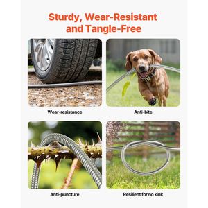 Tuyau d'arrosage de jardin en acier inoxydable antirouille de 25 pieds, robuste, avec buse à 10 fonctions, flexible, sans pli, modèle léger - Product Image 3