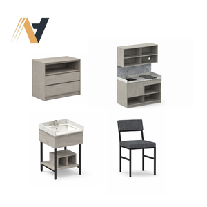 Juego de Muebles Duraderos para Habitaciones de Hotel Subarban - Muebles de Dormitorio de MDF+Laminado para Proyectos Hoteleros - Fabricante de Vietnam - Product Image 3