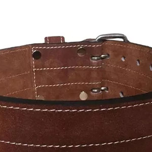 Ceinture de musculation en cuir pour la gym, le fitness, le powerlifting, le soutien du dos et l'entraînement de force - Product Image 4