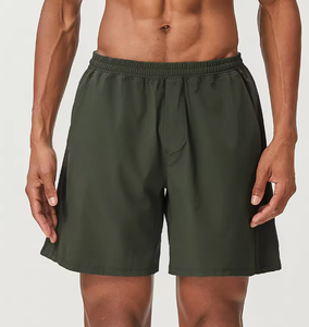 Custom Logos Men's Cotton Fleece Track Shorts <b>Oversized</b> Loose Fit with Drawstrings Waist for Streetwear Summer Wear Plain Shorts - Product Image 4