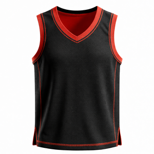 Camiseta de Baloncesto Personalizada Estilo Profesional para Hombre, Sublimada, Malla Birdseye, Logotipo Frontal, Transpirable, Secado Rápido - Product Image 1