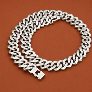 Cadena Cubana Miami Iced Out con Diamantes de Laboratorio Estilo Hip Hop - Product Image 5