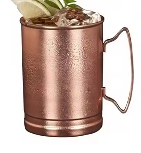 Taza de Cobre Resistente para Moscow Mule, Vaso de Cobre Sólido para Bebidas, Ideal para Bar, Cocina, Restaurante, Fiestas - Product Image 5
