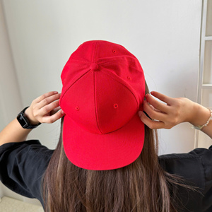 Wholesale Custom Logo 3D Embroidery 6 Panel <b>Flat</b> Bill Baseball Snapback <b>Cap</b> Cotton Fabric Structure Street For <b>Man</b> And Woman - Product Image 6