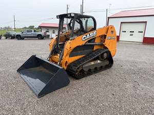 รถตักล้อยางขนาดเล็ก CASE Construction Skid Steer Loader เครื่องยนต์ดีเซล สำหรับงานดินและการขนย้ายวัสดุ - Product Image 6