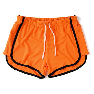 Tenzo Intl Short de sport unisexe 100% polyester, décontracté, à taille haute avec cordon de serrage, séchage rapide, respirant, en maille, pour la gym, la course et l'entraînement - Product Image 5