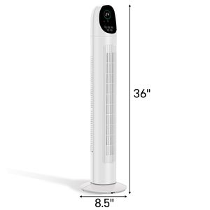 Ventilatore a Torre Standard USA TF 36BR 110V 50W 34 Pollici Nero in Plastica con Display Digitale e Telecomando, Senza Funzione Acqua - Product Image 3