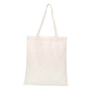 Sac fourre-tout en coton épais écologique personnalisé, réutilisable, promotionnel, avec logo et motif lettres sur mesure, grande taille - Product Image 4