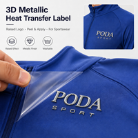 Étiquettes personnalisées pour vêtements, étiquettes thermocollantes en silicone, solutions d'impression de logo personnalisé pour vêtements, vêtements de sport, maillots, uniformes
