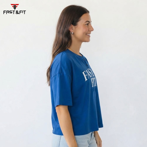 Custom 100% Cotton Oversized T-Shirts for Women Summer Feathers 210gsm Solid Casual Knitted Design Heat-transfer/Screen Printing - Product Image 6