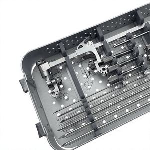 ชุดเครื่องมือถ่างกระดูกสันหลัง Clear Line Lumbar Retractor Set LX สแตนเลสสตีล สำหรับศัลยกรรมกระดูกและข้อ ระดับ Class II ได้รับการรับรองมาตรฐาน CE แบบแมนนวล MOL โดย Dentavex - Product Image 2