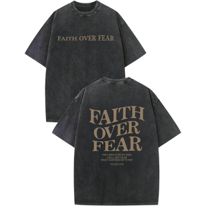 T-shirt de luxe surdimensionné délavé à l'acide avec impression graphique haute densité en coton épais – Fournisseur - Product Image 3