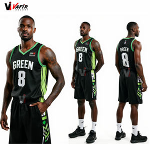 Uniformes de Baloncesto al por Mayor, Ligeros, Elásticos, Transpirables, de Poliéster, Técnica de Sublimación, Marca Vafir - Product Image 6