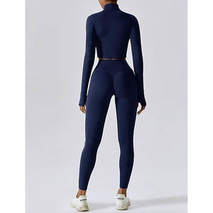 Conjunto de Yoga sin Costuras de Alto Rendimiento para Hombre, 3 Piezas, Ropa Deportiva para Gimnasio, Fitness, Yoga, Entrenamientos, Tallas Grandes, Color Sólido, Verano - Product Image 2