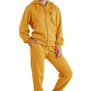 Streetwear d'hiver pour hommes, nouveau style de sweat à capuche en coton évasé, ensemble de jogging, survêtements de course à motif solide, meilleures ventes - Product Image 5