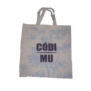 Customizable Eco Friendly Geometric Heavy Duty Cotton Canvas Tote <b>Bag</b> with Shoulder Length Handle for Shopping Travel Daily - Product Image 2