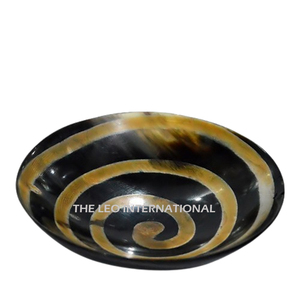 Handmade Plated Horn Tray for Home Unique Design Horn Serving Tray for Restaurant & Hotel Supplies at Best Quality - Product Image 2