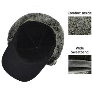 Pasamontañas DR ARIFS para Mujer, Gorro de Invierno 100% Poliéster, Grueso y Cálido, Protección para los Oídos, Uso Diario en la Playa, Diseño Coreano - Product Image 3