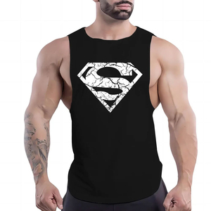 Nouvelle collection été – Gilet de sport à capuche pour homme, style hip-hop, sérigraphié, col rond, avec bouton décoratif, confortable, respirant, couleur unie - Product Image 5