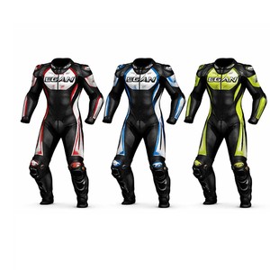 Traje de Motocicleta de Invierno Transpirable de Alta Calidad OEM, Traje de Carreras de Cuero Personalizado para Motocicleta - Product Image 1