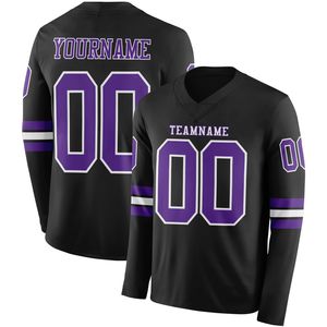 Maillot de football respirant à manches longues personnalisé avec logo frontal pour les matchs de club en tournoi - Product Image 2