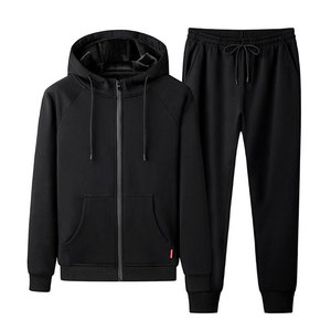 Custom Stacked <b>Tracksuit</b> <b>for</b> Men Heavyweight Streetwear Flared Sweatpants and Hoodie Set Blank Unisex Jogging Sweatsuit - Product Image 2