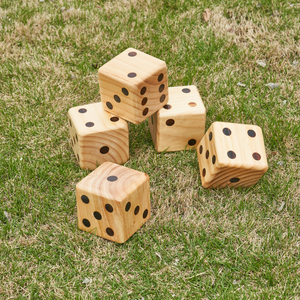 Dados de Madera de Doce Caras para Parejas, Noche Romántica, Día de San Valentín, Adornos Divertidos Conmemorativos - Product Image 1