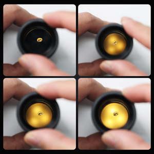 Portable 93mm Length LED Gemstone Polariscope, Dual Lens with <b>28mm</b> Diameter, Built-in LED Light for Jeweler, Gemologist Tool - Product Image 5