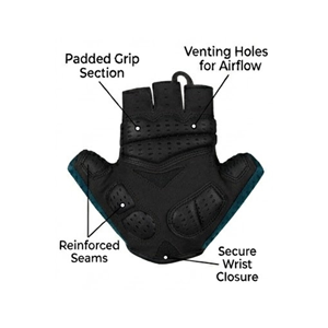 Guantes de Ciclismo de Medio Dedo con Gel, Absorbentes de Impactos, Transpirables, para Bicicleta de Montaña y Carretera, Unisex - Product Image 6