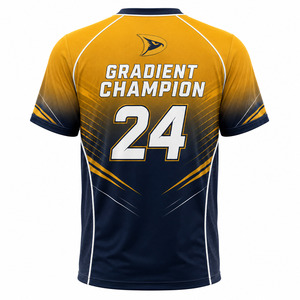 เสื้อทีมคอร์นโฮลแบบซับลิเมชั่นสำหรับผู้ชาย ขายส่ง ผลิตจากโพลีเอสเตอร์ 100% เนื้อผ้าตาข่าย น้ำหนักเบา แห้งเร็ว เหมาะสำหรับการแข่งขัน - Product Image 3