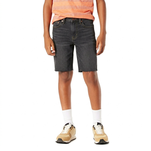 Pantalones Cortos Bermuda de Mezclilla Lavada para Hombre, Cintura Baja, Cierre con Cordón, Estilo Casual, Tela de Algodón Estampada, Transpirable, de Secado Rápido - Product Image 4