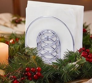 Portarrollos de Papel de Alta Calidad en Metal con Acabado Plateado, Ideal para Almacenamiento en Baños Grandes y Decoración de Cocina - Product Image 4