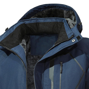 Chaqueta de Seguridad para Trabajo de Construcción, Fabricada en Fábrica, de Alta Calidad, Precio Económico, Color Sólido, para Invierno - Product Image 3