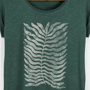 T-shirt court à col rond et manches courtes pour femme, coupe ample, couleur unie, décontracté, en polaire polyester/coton, séchage rapide, respirant, toutes saisons - Product Image 3