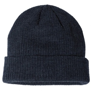 Gorros de invierno de punto de jacquard acrílico 100% al por mayor, gorros de invierno cálidos con impresión de letras y logotipo personalizado con función de puño, elegantes - Product Image 5