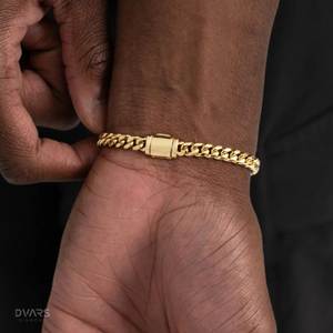 Bracelet chaîne cubaine en moissanite, Bracelet en argent 925, style Hip Hop Iced Out, Bijoux de rappeur - Product Image 1