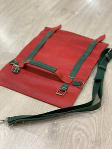 Sac de transport professionnel pour couteaux de chef en cuir véritable de luxe, résistant aux odeurs, robuste et durable, avec poignée - Product Image 6