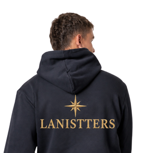 Sweat à capuche personnalisé pour homme avec cordon de serrage, poche kangourou, coupe classique, impression de lettres avant et arrière, style streetwear, fournisseur de vêtements OEM - Product Image 4