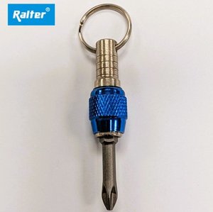 RALTER Portapuntas de destornillador de liberación rápida con llavero y PH2 de 50 mm - Product Image 1