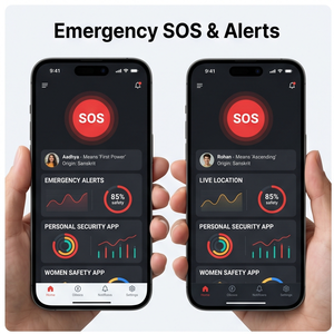 Aplicación de alertas de seguridad RoyalCraft: alertas de emergencia, botón SOS, ubicación en vivo y seguridad personal IOS/Android/Linux/Ma - Product Image 1