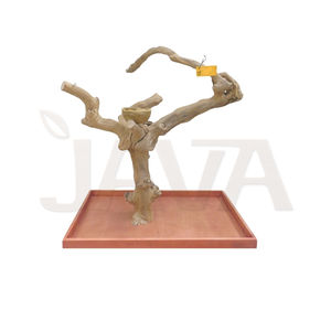 ที่นั่งนกขนาดกลาง JM1 E-M ยี่ห้อ Javawood ผลิตจากไม้กาแฟ เป็นมิตรต่อสิ่งแวดล้อม ทนทาน สำหรับอุปกรณ์นก - Product Image 3