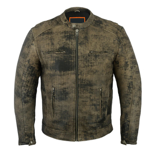 Veste en cuir d'agneau pour homme, prix de vente exceptionnel, confortable, imperméable, mode hiver, qualité supérieure - Product Image 1