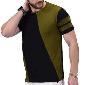 Camiseta de Hombre de Algodón, Camiseta Informal con Cuello Redondo para Hombre, 100% Algodón - Product Image 1