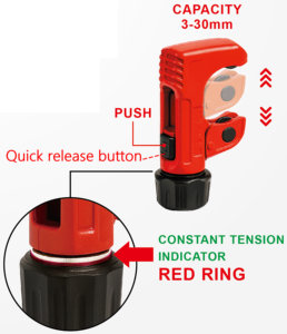 เครื่องตัดท่อแบบปรับเร็วและแรงตึงคงที่ 2-IN-1 ขนาด 3~30 มม. - Product Image 2