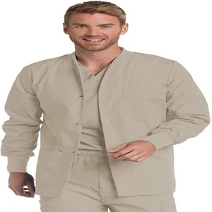 Uniforme de enfermera barato para hospitales y clínicas, conjuntos de uniformes médicos de Spandex personalizados Unisex - Product Image 3