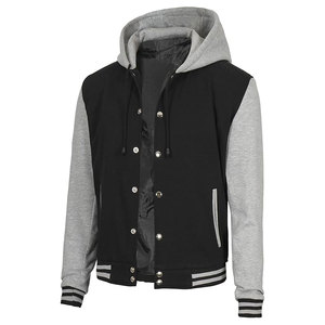 Sweat à capuche polaire personnalisé style universitaire épais avec logos d'équipe et de marque brodés – Collection Automne - Product Image 5