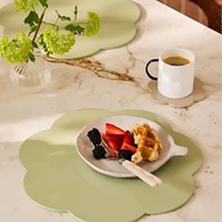 Napperons élégants en laque pour la décoration de table moderne, vente en gros de napperons festonnés fabriqués au Vietnam